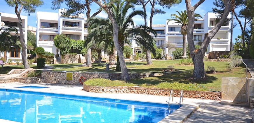 DUPLEX DE ESTILO IBICENCO CON VISTA AL MAR, EN CALA FERRERA