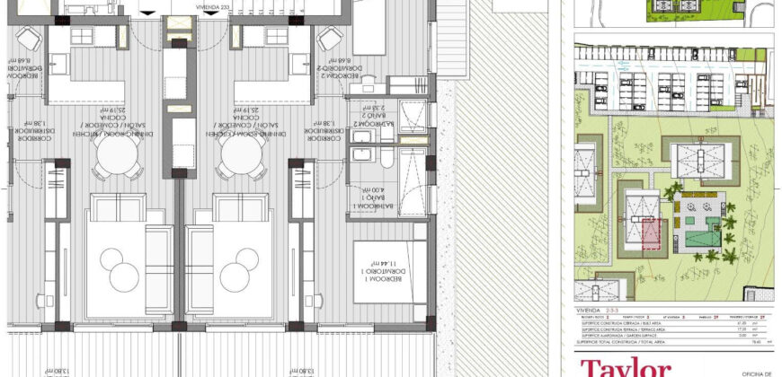 TOP FLOOR APARTMENT IN THE NEW BUILT COMPLEX “COMPASS” 399.500€