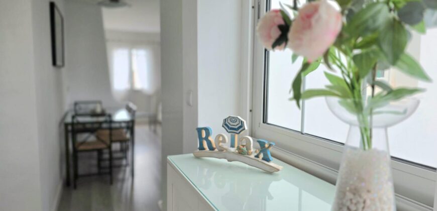 NEW SEA VIEW LISTING! TOP FLOOR APARTMENT ES FORTI 249.500€