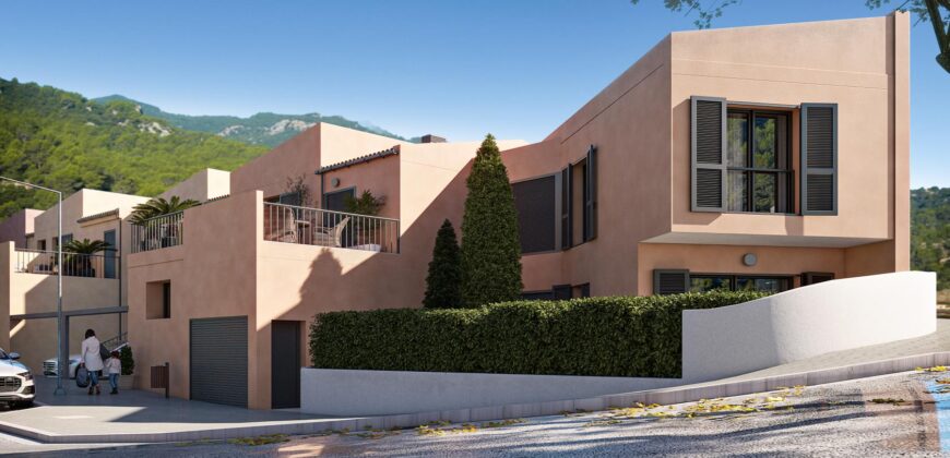 NUEVAS CASAS ADOSADAS EN ESPORLES, EN LA SERRA DE TRAMUNTANA, CONSTRUIDAS POR TAYLOR WIMPEY A PARTIR DE 795 000 €.