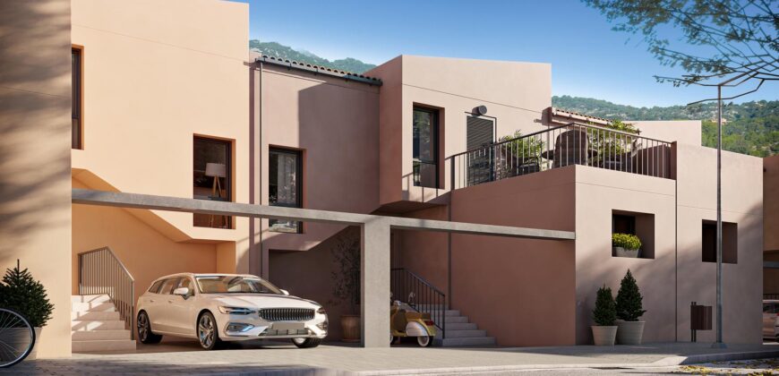 NUEVAS CASAS ADOSADAS EN ESPORLES, EN LA SERRA DE TRAMUNTANA, CONSTRUIDAS POR TAYLOR WIMPEY A PARTIR DE 795 000 €.
