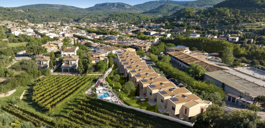 NUEVAS CASAS ADOSADAS EN ESPORLES, EN LA SERRA DE TRAMUNTANA, CONSTRUIDAS POR TAYLOR WIMPEY A PARTIR DE 795 000 €.