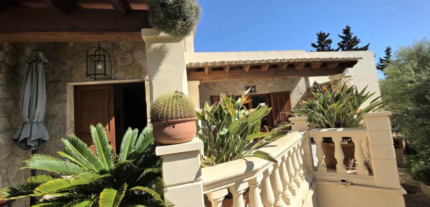 CHARMING MALLORCAN-STYLE VILLA, PORTOPETRO 799.500€