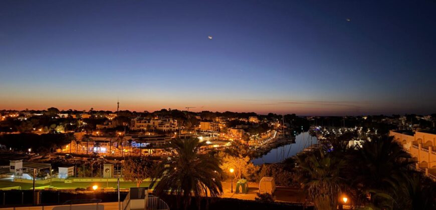 EXCLUSIVE SEMI-DETACHED HOUSE WITH FANTASTIC HARBOUR VIEWS IN CALA D’OR